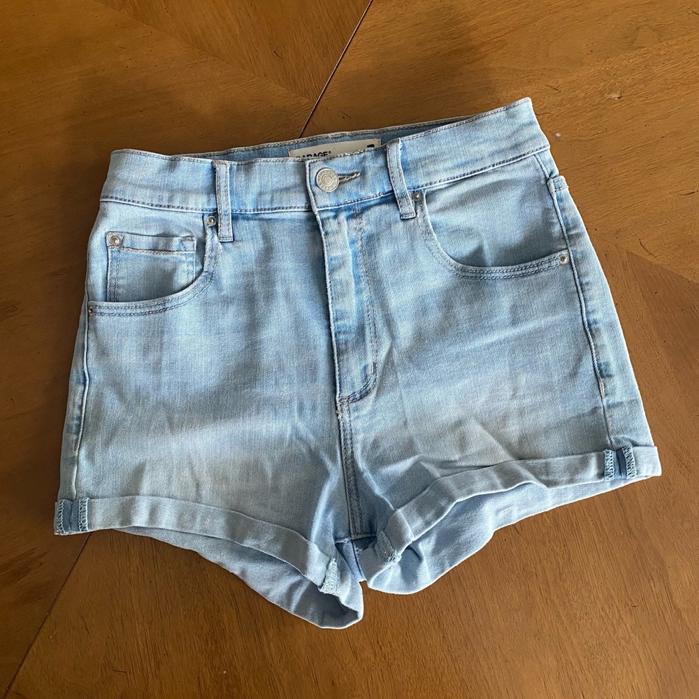 Garage Ultra High Rise Jean Shorts 3